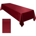 thumbnail image 1 of Lefu Satin Tablecloth Table Cloth 145x260cm for Banquet Decor Wedding Dining Table, 1 of 8