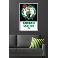 thumbnail image 4 of NBA Boston Celtics - Logo 21 Wall Poster, 22.375" x 34", 4 of 4