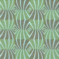 thumbnail image 1 of Ahgly Company Machine Washable Indoor Square Transitional Blue Green Area Rugs, 4' Square, 1 of 7