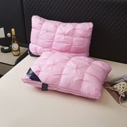 Amzcrzy Pillows, Throw Pillows, Bedding, Pillow, Twisted Down Pillow WashableBedding Size Bed Pillow White Cool Hotel Quality Corner Propped Pillow For Back Flat Or Side Sleeping polyester Pillows