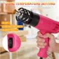thumbnail image 2 of Amdohai Hot Air Machine 1600-2000W Hot Air Heating Machine Kit with Dual Temperature Setting (122℉~1012℉) Fast, 2 of 8