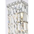 thumbnail image 4 of Elegant Lighting Maxime Contemporain 2 Lumières E12 Applique Murale en Cristal Chrome, 4 of 6