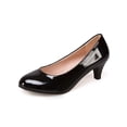 thumbnail image 1 of UKAP Escarpins à Talons Hauts pour Femmes à Bout Pointu, Chaussures à Enfiler, Escarpins pour Fête, Robe, Noir Vif 6, 1 of 9