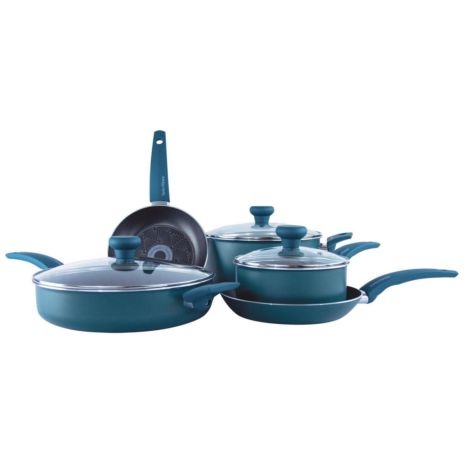 Taste of Home TC198A 8 Piece Non-stick Aluminum Cookware Set