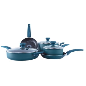 Taste of Home TC198A 8 Piece Non-stick Aluminum Cookware Set