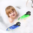 thumbnail image 3 of Speed Boat Ship Wind up Clockwork Float Children Water Boat Toy (Speedboat), 3 of 6
