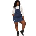thumbnail image 3 of GRACE & GRANDEUR Robe à Bretelles Décontractée en Denim pour Femme Grande Taille à Bretelles Ajustables 4X Bleu, 3 of 6
