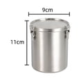 thumbnail image 2 of 520/1000/1600/2500ml Stainless Steel Tanks Sealed Kitchen Food Storage Container, 2 of 10