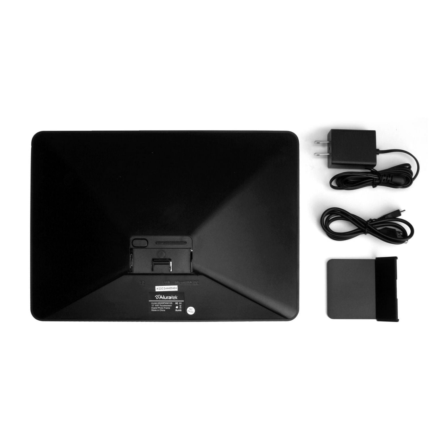 Cadre photo numérique WIFI 10" avec écran tactile IPS et mémoire de 8 Go