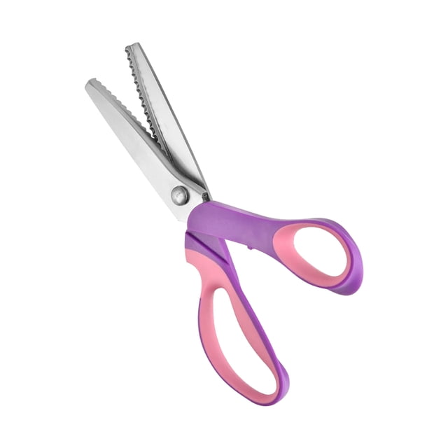 Sharp Kitchen Fabric Scissors - Stainless steel Heavy Duty All Purpose for Lace Scissors Stainless Steel Sawtooth Scissors Lock Scissors Tooth Cloth Scissors Dog Teeth Scissors