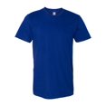 thumbnail image 1 of American Apparel USA-Made Fine Jersey Tee, L, Lapis, 1 of 1