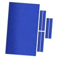thumbnail image 3 of jinwen Billiards Table Cloth, Pool Table Cushion Set, Professional Snooker and 6 Pieces Strips Billiard Pool Tablecloth Billiard Cloth, M Blue, 3 of 9
