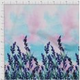thumbnail image 2 of oneOone Cotton Flex Fabric Watercolor Flower Panel Printed Fabric 1 Yard 40 Inch Wide, 2 of 3