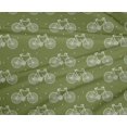 thumbnail image 4 of oneOone Polyester Lycra Fabric Dot & Bicycle Block Fabric Prints By Yard 56 Inch Wide, 4 of 4