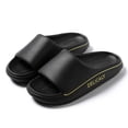 thumbnail image 2 of PEASKJP Men's Slip-Ons Slippers Memory Foam Adjustable Comfort Athletic Slide Sandals, Black 43, 2 of 5