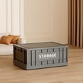 thumbnail image 2 of Dvruxg Storage Bins with Lids, Totes for Storage Stackable Collapsible Storage Bins for Garage, Camping, Outdoor, and Organization with Wheels and Totes, 2 of 5