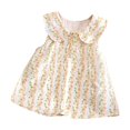 thumbnail image 2 of Économies d'Été! Robe d'Été pour Enfants, Robes Décontractées pour Filles en Liquidation, Robe Sans Manches à Col Rond pour Enfants, Robe d'Été Décontractée à Col de Poupée, 2 of 3
