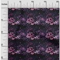 thumbnail image 2 of oneOone Rayon Black Fabric Animal Sewing Craft Projects Fabric Prints By Yard 56 Inch Wide, 2 of 5