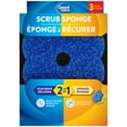 thumbnail image 1 of Great Value 2-in-1 Scrub Sponge, 3 Pack, 3 Pieces, 1 of 5