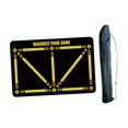thumbnail image 4 of DYNWAVECA Football Footstep Training Mat de Football Tapis Fournitures Anti-Dérapant Tapis de Porte de Football Tapis de Football Formation Tapis pour Enfant de Ménage Jaune, 4 of 10