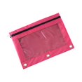 thumbnail image 2 of Fridja Transparent PVC Zipper Binder with Detachable Folder, Assorted Colors, 2 of 2