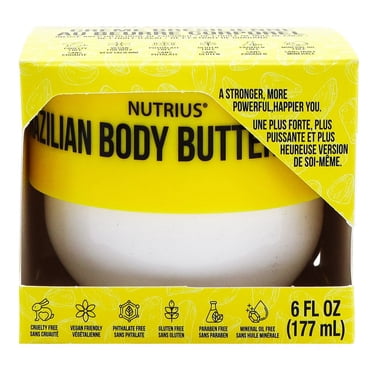 Creme Bresilienne Au Beurre Corporel, 177 ml