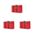 thumbnail image 2 of VONKY Scratch-proof And Tear-resistant Bag For Moving And Traveling Exquisite Craft Bag Large Capacity red-105L 3Set, 2 of 6