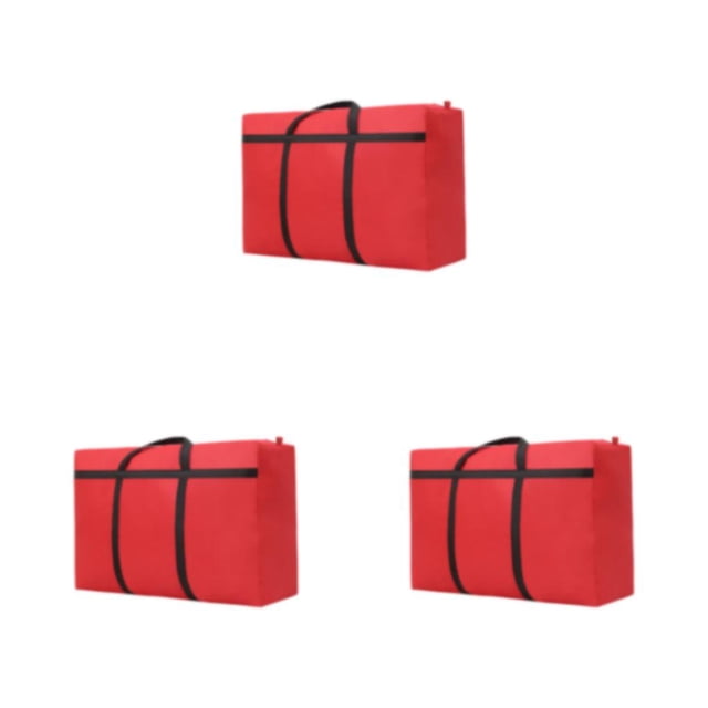 Youkk Sac 40L Grande Capacité pour Voyage Résistant à l'Usure et Inaltérable Facile à Transporter Rouge-40l 3ensemble