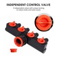thumbnail image 3 of Amdohai 4 Way Garden Hose Splitters Diverter Tap Hose Connector, 3 of 7