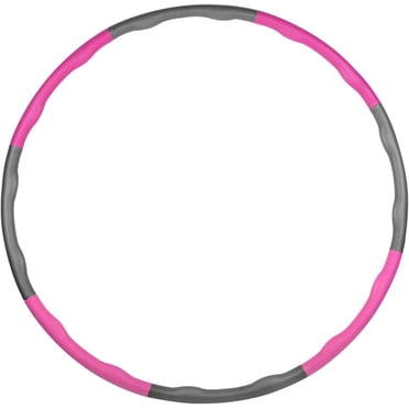 Série de Cerceaux Hula Hoop Cerceau de Perte de Poids avec Mousse Cerceau de Poids Ajustable pour la Mise en Forme