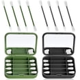 thumbnail image 1 of Lot de 8 Cotons-Tiges Réutilisables en Silicone à Embout Q Cotons-Tiges Portatifs en Silicone, 1 of 4