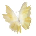 thumbnail image 3 of KLKCMS Artificial Gauze Butterfly with Standing Base Crafts Fake Wedding Decoration Yellow, 3 of 9