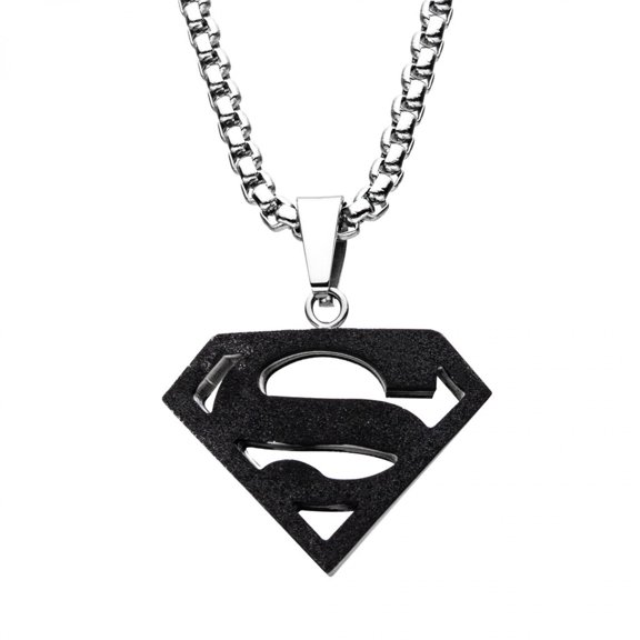 DC Comics Superman Collier Pendentif en Acier