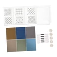 thumbnail image 2 of Langgg Sashiko Coaster Kit Embroidery Starter Kit Craft Art Quilting for Set D, 2 of 6