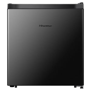 Hisense 1.6 Cu ft. Réfrigérateur compact noir avec porte réversible
