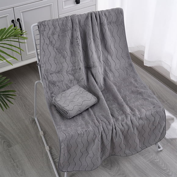 Dvkptbk Extra Large Bath Towel Set Of 2 Oversized Bath Sheet Super Soft Absorbent Bathroom Towel Set Microfiber Dry Shower Towel for Hotel Bath Gym