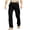 Black, variant on Pitauce Mens Cargo Work Pants Waterproof Tactical Pants with Multi Pockets Outdoor Hiking Woking Construction Pants
