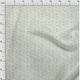 thumbnail image 4 of oneOone Popeline de Coton Sergé Vert Menthe Tissu Floral Matière de Robe Tissu Imprimé Tissu au Mètre 56 Pouces de Large, 4 of 5