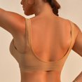 thumbnail image 4 of Timegard Bras for Women No Underwire Deep V Neck Comfy Lightweight Daily Bralette Solid Color Fashion, 4 of 5