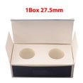 thumbnail image 1 of LEFU Coin Collection Storage Box Set - 12 Sizes Cardboard Holders Optional for Stamps & Coins, White Square Protective Cases, 50 Sheets per Box, Ideal for Collectors, 1 of 9