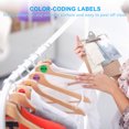 thumbnail image 4 of Uxcell 500Pcs Round Thermal Label Stickers, 1.5 inch Circle Direct Thermal Sticker Label Brown, 4 of 6