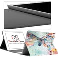thumbnail image 2 of iPad PRO 10.5 Pouces 2017 Air 10.5 3e Génération 2019 [ Air 3 ] A1701 A2152 A2123 Intelligent Mise en Veille / Réveil Automatique Profil Mince avec Angle de Vision Ajustable Support Étui à Rabat Imprimé - Motif Cerf, 2 of 6