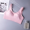 thumbnail image 3 of Yuyuzo Sports Bras for Women Full Coverage High Support Solid Color Yoga Workout Seamless Underwear, 3 of 4