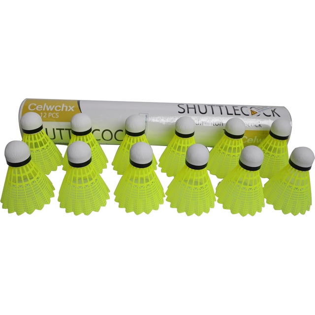 Goose Feather Badminton Nylon Shuttlecocks Birdies Balls with Great Stability and Durability