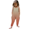 thumbnail image 1 of LSLJS Tout-Petit Girls Enfants Impression Jumpsuit Combinaison à Bretelles Summer Outfits Clothes, Girls' Jumpsuits & Rompers Summer Clothes, 1 of 5