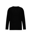 thumbnail image 3 of Penkiiy Chandail à Col Rond pour Homme Coupe Ajustée Léger à Manches Longues Tricoté Chandails 2TG Noir, 3 of 5