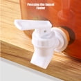 thumbnail image 4 of Fwttom Refrigerator Drink Dispenser Fridge Cold Kettle Jar Transparent Leak Proof Beverages Storage Container with Spigot and Lid Drink Bucket for Juices Iced, 4 of 8