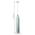 thumbnail image 3 of Hearth & Gear Whisk Milk Frother Handheld Coffee Frother Mixer Hand Held Mix Kitchen Set for Women Kitchen Aid Mixer Hand Held Pan Stirrer Automatic Retractable Cord Hand Mixer Cute Hand Mixer Water, 3 of 7