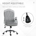 thumbnail image 4 of Vinsetto Home Office Chair Height Adjustable Desk Chair with Tilt Function, 4 of 10