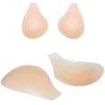 thumbnail image 1 of MIILYE Cache-Tétons Adhésifs Réutilisables Sans Bretelles Invisibles en Silicone pour Bonnets A B C Nude, 1 of 3